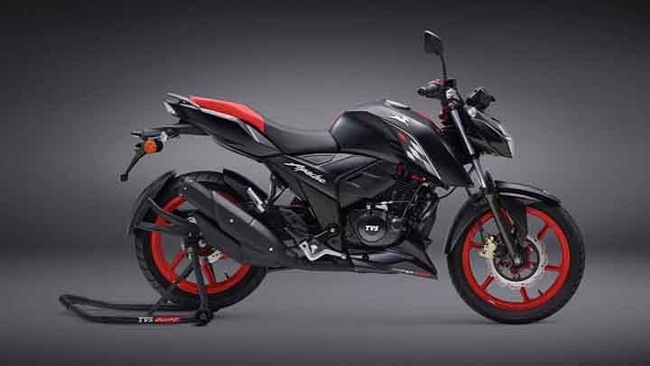 Updated TVS Apache RTR160 4V Launched, Prices Start at Rs 1.15 Lakh