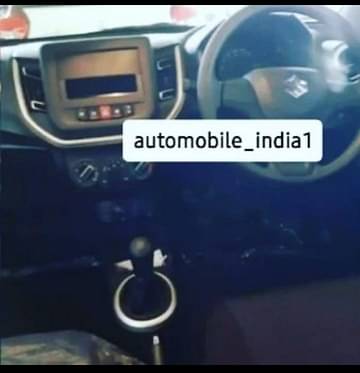 2022 maruti celerio base model dashboard interior