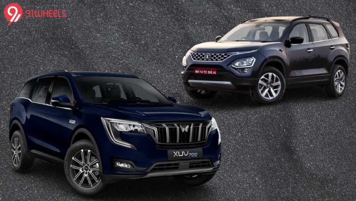 Mahindra XUV700 AX7 vs Tata Safari XZ+ - Top-end Variants Compared Mahindra XUV700 AX7 vs Tata Safari XZ+ - Top-end Variants Compared