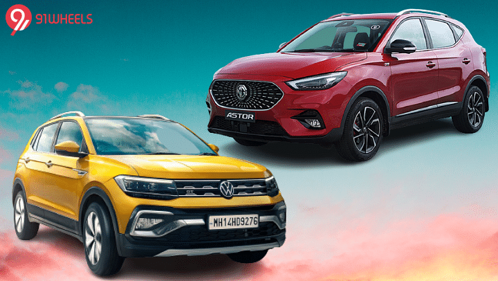 MG Astor vs VW Taigun Comparison - Read To Know More