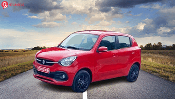 new gen Maruti Suzuki Celerio Red Front Three Quarters Virtual Background