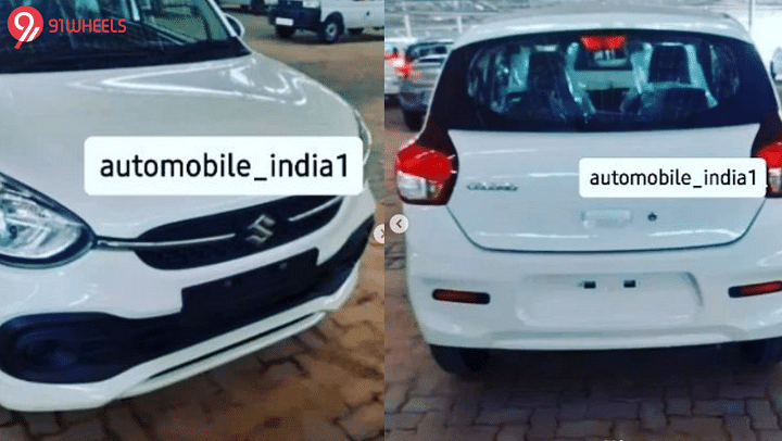 Base Variant of 2022 Maruti Celerio Spotted - Full Details