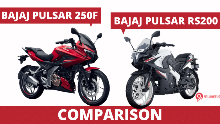Bajaj Pulsar F250 vs Pulsar RS200 - Which One to Pick? Bajaj Pulsar F250 vs Pulsar RS200 - Which One to Pick?