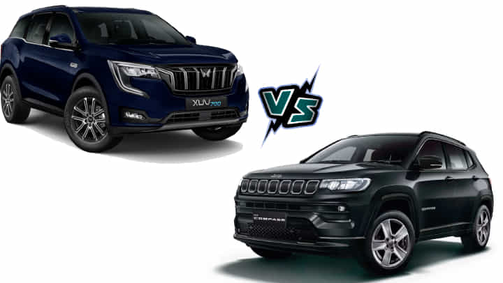 Mahindra XUV700 Vs Jeep Compass - Everything You Need To Know! Mahindra XUV700 Vs Jeep Compass - Everything You Need To Know!