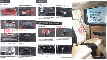 Kia Carnival Vs Toyota Innova