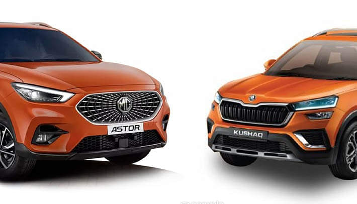 MG Astor vs Skoda Kushaq Comparison - Which One to Pick?