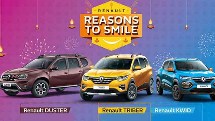 Renault October 2021 Discounts - Festive Car Offers