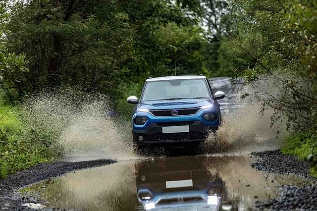 Tata Punch review front blue