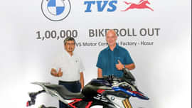 100,000th Unit of BMW G 310 Series Rolls Out of TVS' Hosur Facility