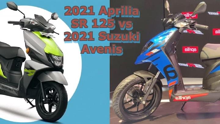 2021 Suzuki Avenis vs 2021 Aprilia SR125: Specs, Features & Dimensions