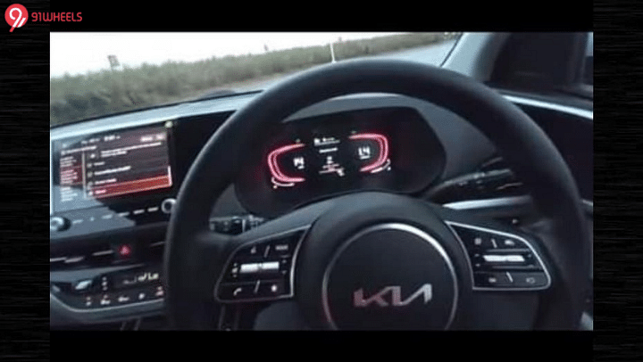 Kia Carens Interior Images Leaked Before Global Debut