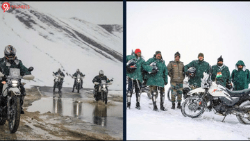 BRO Soldiers Ride Hero XPulse 200 4v at 17,500 ft Above Sea Level