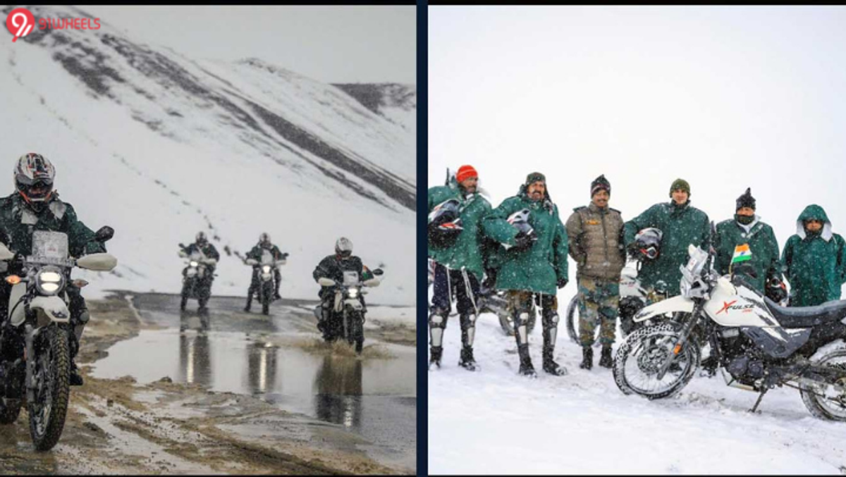 BRO Soldiers Ride Hero XPulse 200 4v at 17,500 ft Above Sea Level BRO Soldiers Ride Hero XPulse 200 4v at 17,500 ft Above Sea Level