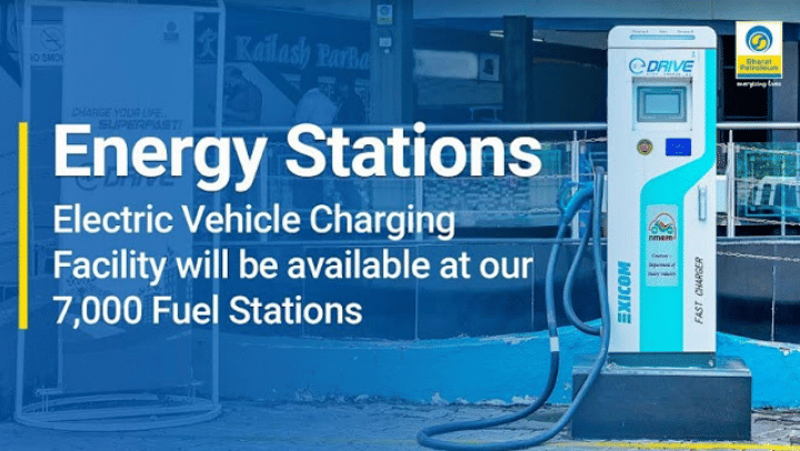 Bharat Petroleum Plans To Open EV Charging Stations