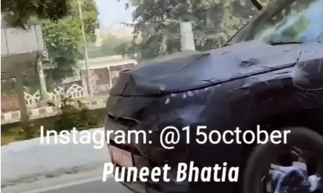 2022 Maruti Suzuki Vitara Brezza Spy shot