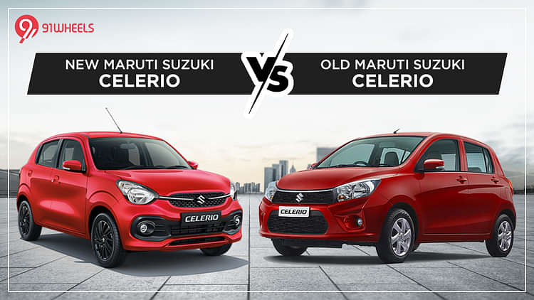 New Maruti Suzuki Celerio Vs Old Celerio - Details