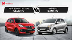 Maruti Suzuki Celerio CNG Vs Hyundai Santro CNG - Spec Comparison