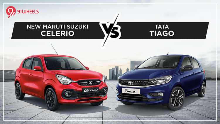 New Maruti Celerio Vs Tata Tiago - Spec Comparison