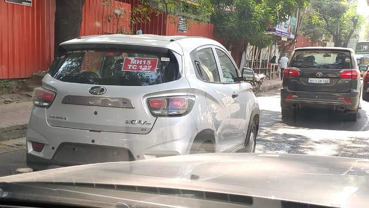 Mahindra eKUV100 EV Spotted Testing - All Details!