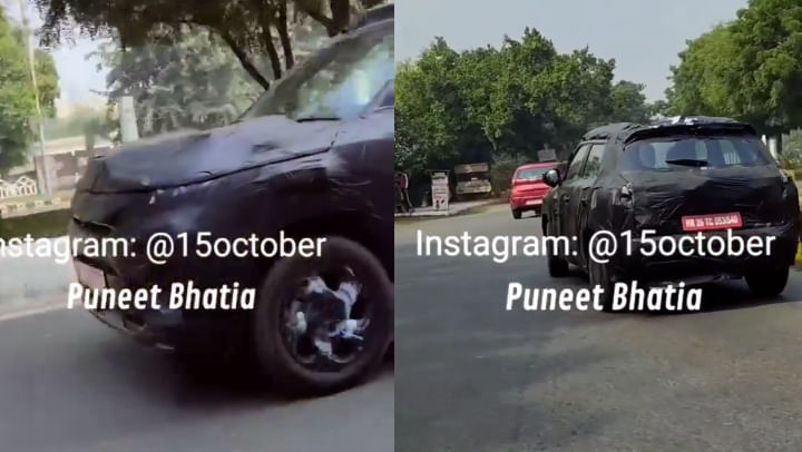 New Maruti Brezza Spied Testing - Launch In India Soon?