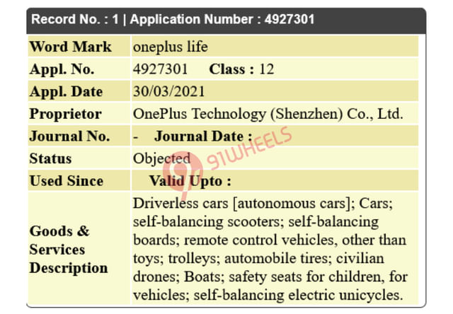 OnePlus Electric Vehicles