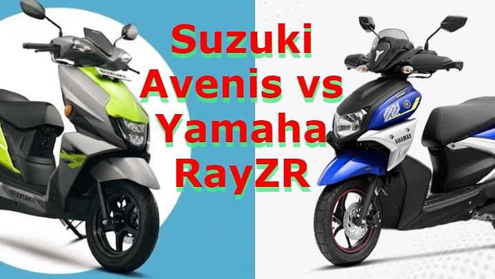 Suzuki Avenis vs Yamaha RayZR: Engine Specs, Features and Dimension