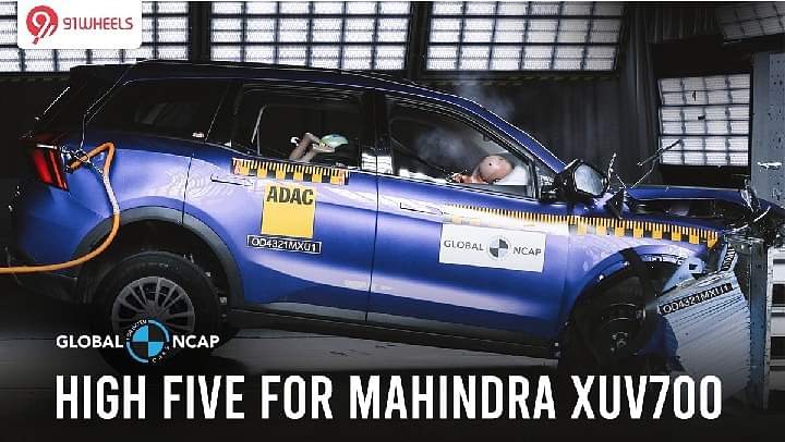 Mahindra XUV700 Bags Full 5-Star Score in G-NCAP Crash Test