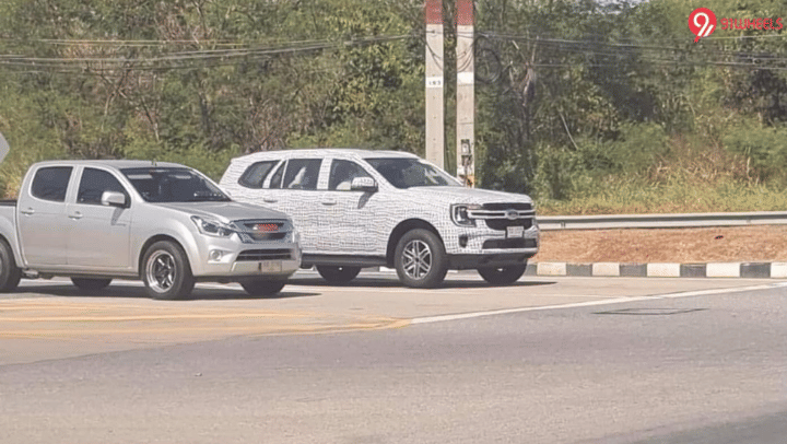 New Generation Ford Endeavour Spotted Testing In Thailand New Generation Ford Endeavour Spotted Testing In Thailand