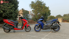 Yamaha Aerox 155 vs Aprilia SXR 160 Comparison - War of Maxi-Scooters