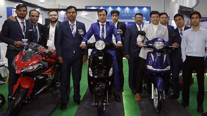 GT-Force Unveils 3 e-Scooters at EV India Expo 2021