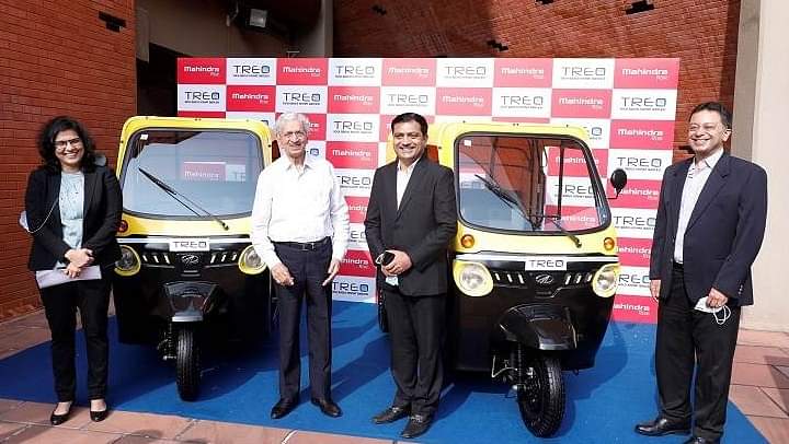 Mahindra Treo e-autorickshaw Launched in Maharashtra at Rs. 2,09,000