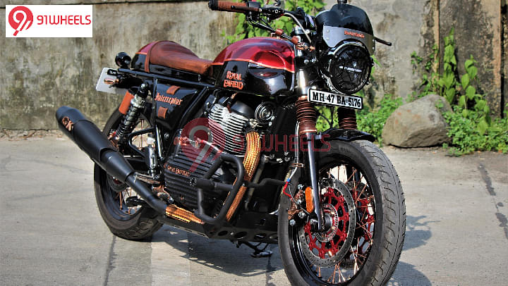 This Modified Royal Enfield Interceptor 650 Is Definitely One Of Its Kind!