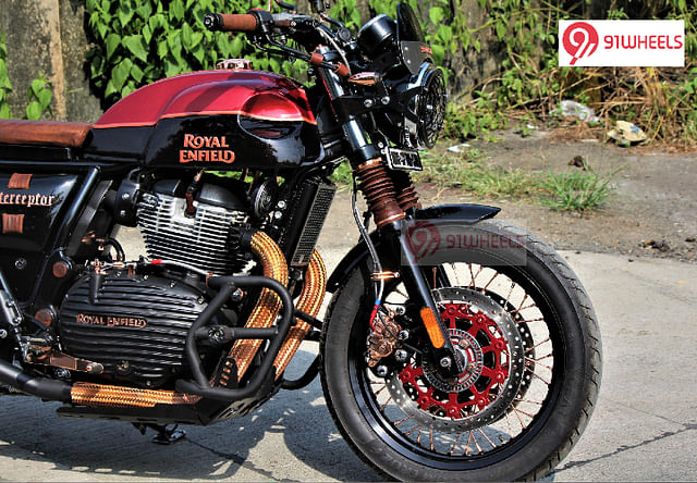 Modified Royal Enfield Interceptor 650