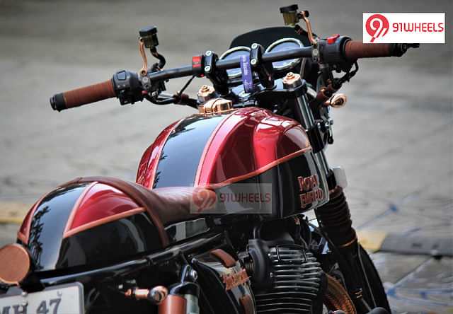 Modified Royal Enfield Interceptor 650