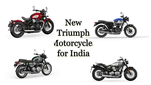 Triumph Launches 9  Bonneville Gold Line Editions and 3 Special Edition Motorcycles in India