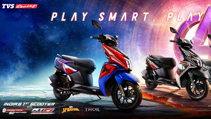 TVS Ntorq 125 Spider-Man And Thor Edition Launched In India