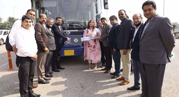 Ashok Leyland 12M Ultra Low Floor CNG Buses Launched Ashok Leyland 12M Ultra Low Floor CNG Buses Launched