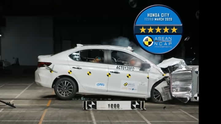 ASEAN NCAP Awards Honda City For Consistent 5-Star Safety Ratings ASEAN NCAP Awards Honda City For Consistent 5-Star Safety Ratings