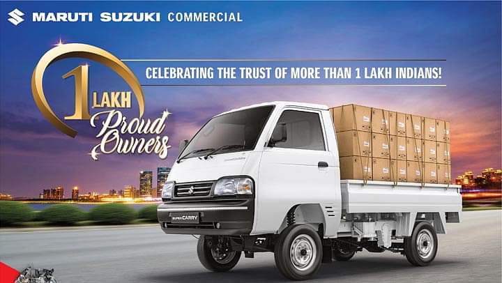 Maruti Super Carry LCV Crosses 1 Lakh Sales Milestone