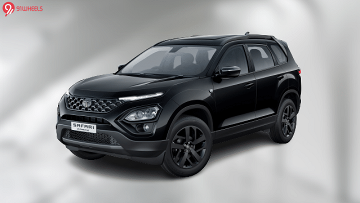 Tata Safari Dark Edition Launched At INR 19.05 Lakhs - Details!