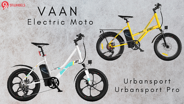VAAN Electric Moto Introduces Advanced e-Cycle In India - Details