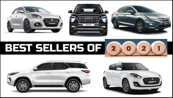 Best Selling Cars Of 2021 : Maruti Baleno to Hyundai Creta