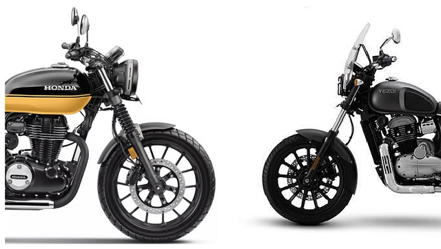 Yezdi Roadster vs Honda CB350 RS