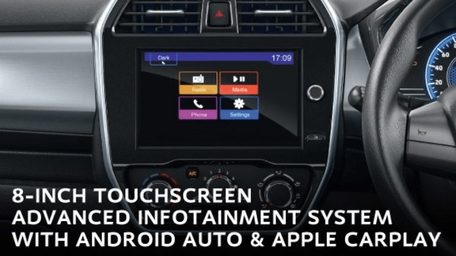 Apple CarPlay Android Auto Infotainment Datsun redigo