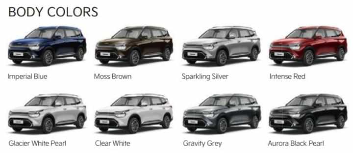 KIA Carens Colours Explained In Real Life - Images KIA Carens Colours Explained In Real Life - Images