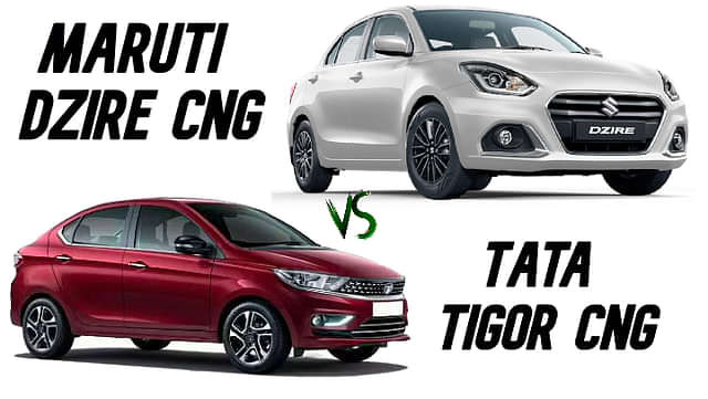 Tata Tigor CNG Vs Maruti Dzire CNG - Here Is What We Can Expect!