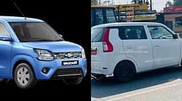 Maruti WagonR CNG Spied - 1.2L CNG Or An Updated 1.0L CNG Variant?