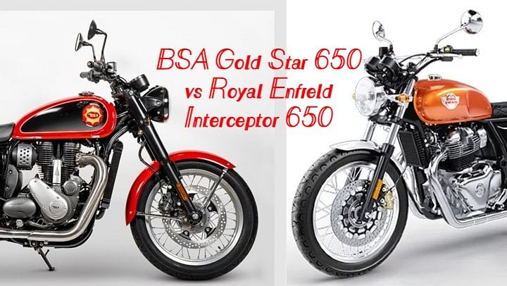 BSA Gold Star Vs Royal Enfield Interceptor 650: Specs Comparison