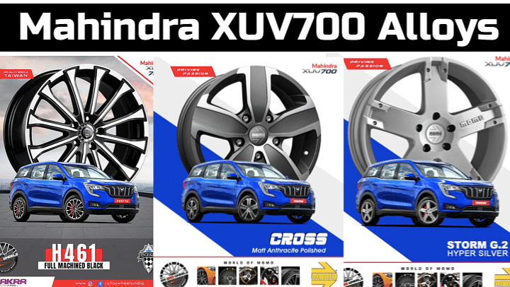 See Aftermarket Alloy Wheels For Mahindra XUV700
