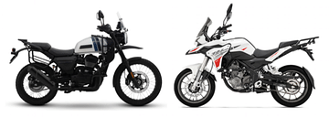 Yezdi adventure v/s benelli trk 251